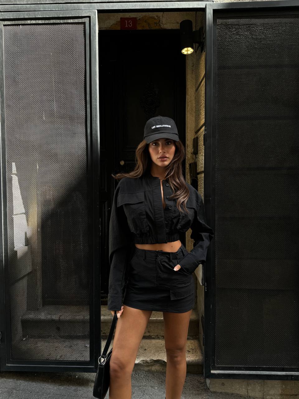 Black Crop Jacket